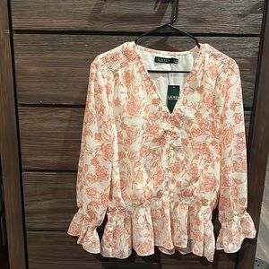 Ralph Lauren long sleeve blouse